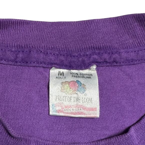 Vintage 90s Cooperstown Baseball Tee Shirt Single Stitch Prairie Mountain M - Picture 3 of 6